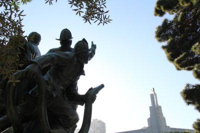 Fireman Statue, Washington Square Park