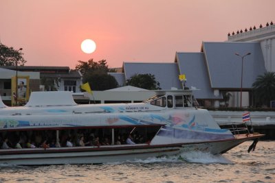 Chao Phraya River Sunset