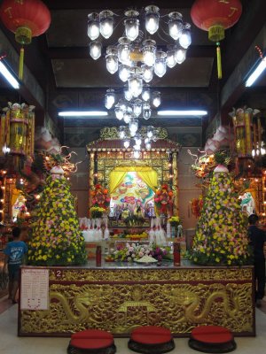 Chinese Temple by the Ping River