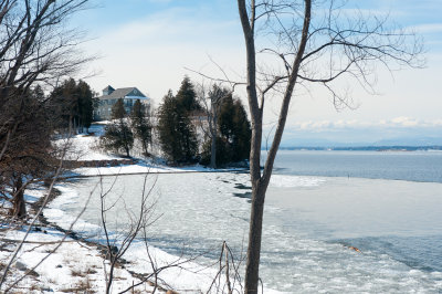 Spring Thaw North Hero Island Lake Champlain