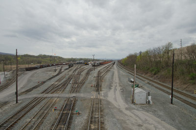 Lookng West at Altoona