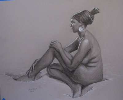 Figure Sketches and Paintings