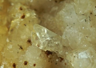 Baryte, 3mm chisel-shaped crystal on 28 mm matrix, How Bank Level, Wetgrooves, Askrigg, Wensleydale, N Yorkshire.