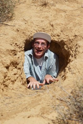 RioMar scientists announce the discovery of a new species of large burrowing mammal from the Ongeluks River area of the Karoo.