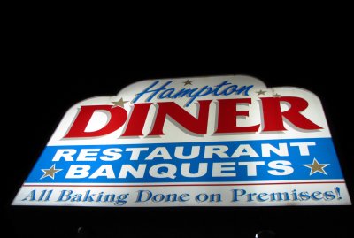 Hampton Diner Sign
