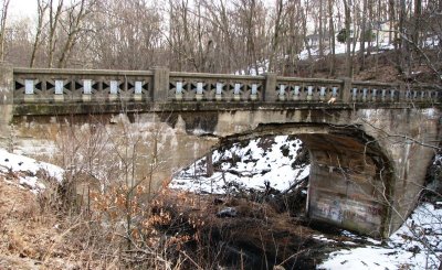 Roseville Bridge over Abandoned Railroad Tracks