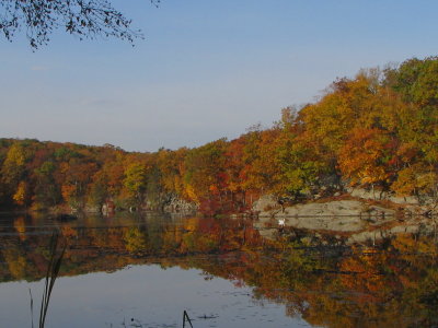 Fall on Johnson's Lake 2010.