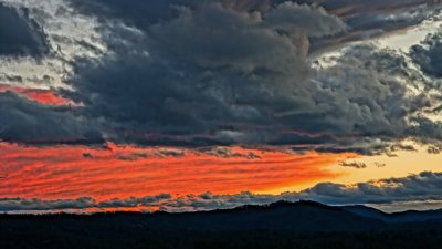 SUNSET AFTER THE RAIN  - ISO 200  -  AN IN-CAMERA HDR PAINTING IMAGE
