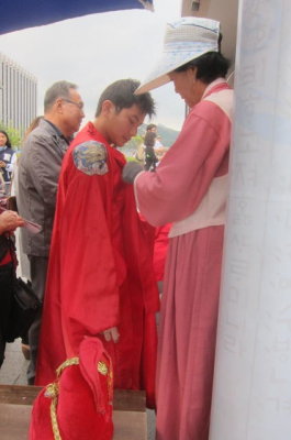 dressing up as emperor 1