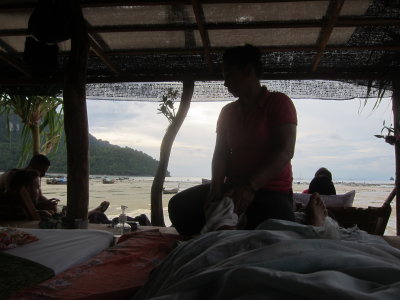 beach massage