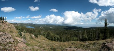 GRAND MESA , CO-FROM LAND OF LAKES TRAIL-PANORAMA