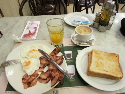 Breakfast in Malaga