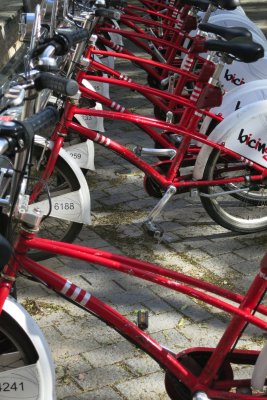 Bikes to rent,, Barcelona