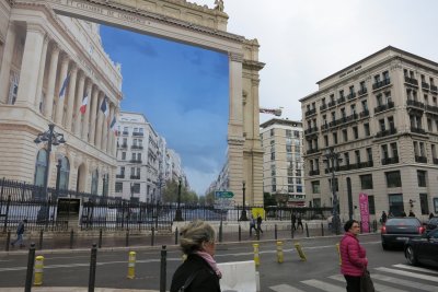 Marseilles - trompe l'oeil