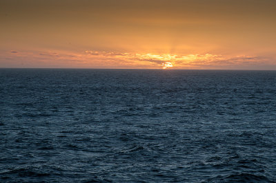 Atlantic sunset