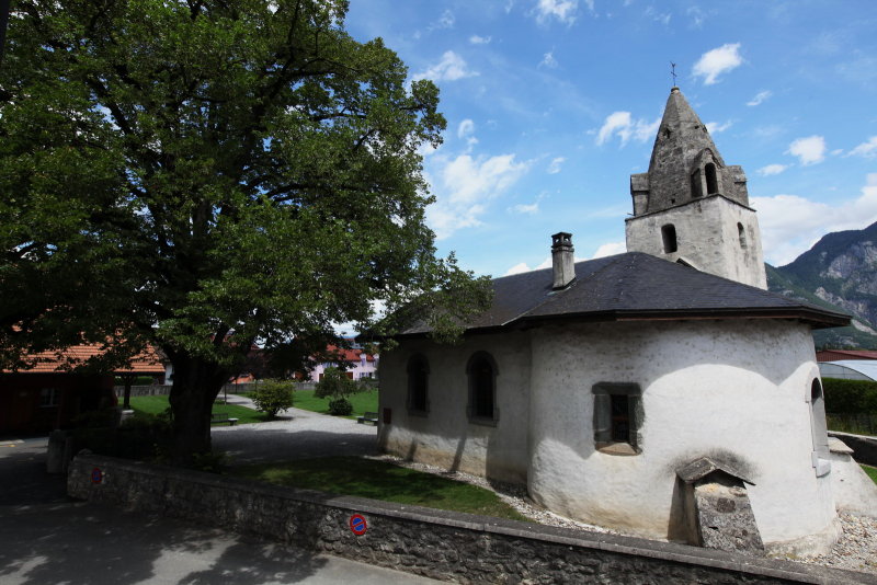 Mediaeval church in Chessel