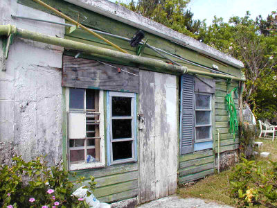 old shed in Sandys