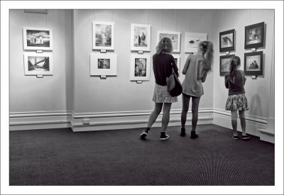 Viewing the Exhibition