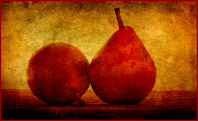 Two Red Pears.