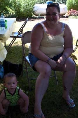 Audi with son, Zayden (4th generation)