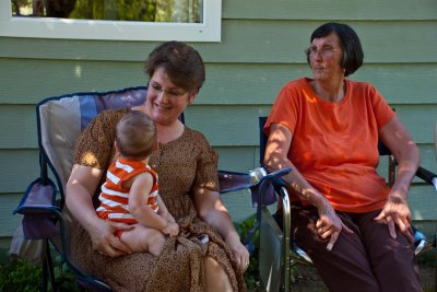 3 generations, Lou, Bev, and Brody