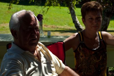 Uncle Ervin and niece Terry