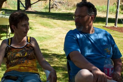 First cousins, Delmer and Terry