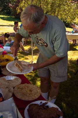 Dessert time for Jeff