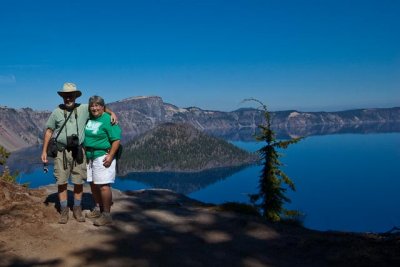 Deep, dark, and blue ... Crater Lake
