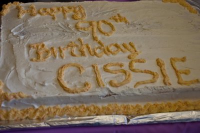 Cissie's 90th Birthday Party  March 2, 2013