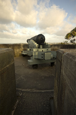 Gun at Bradley Head, 2