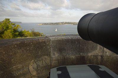 Gun at Bradley Head