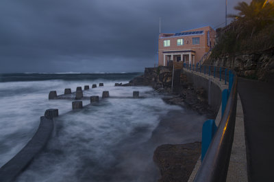 Storm at Coogee Bay Rock Pool