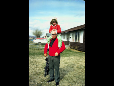 Dad, Jenny, and Bingo