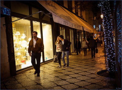 Christmas Eve Shoppers