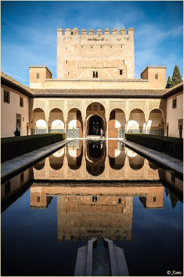 The Sultans Inside Reflecting Pool