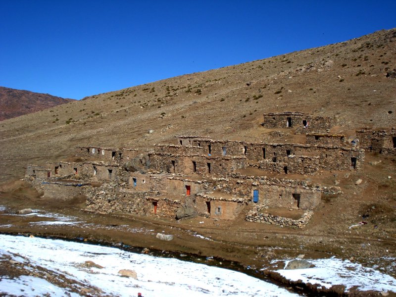 View at Oukaimeden (Atlas Mountains)