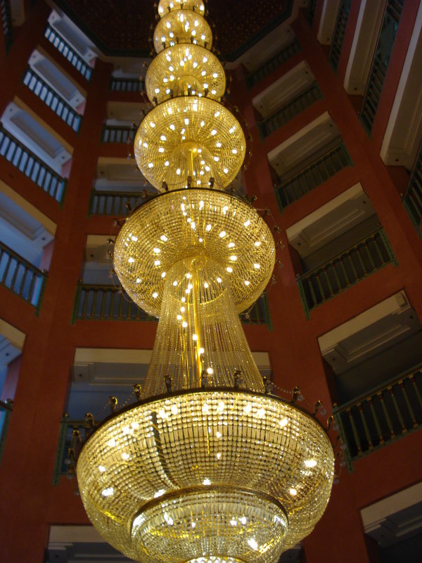 Light in one of the hotel in Marraqueix