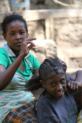 Hairdresser in Ethiopia