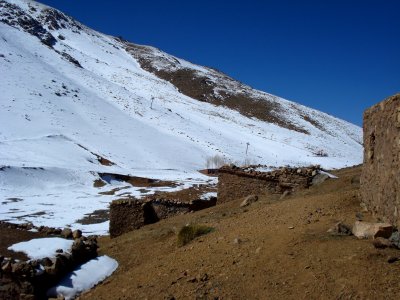 View at Oukaimeden (Atlas Mountains)