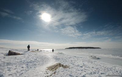 Walking on ice