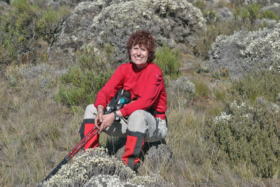 Jan on Kilimanjaro 2005