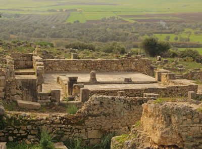 Ruins set in lovely countryside