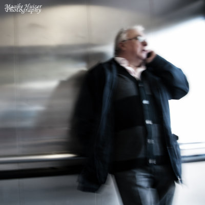 1 - Man in Elevator