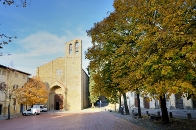 Tuscany. Arezzo. Chiesa di San Domenico