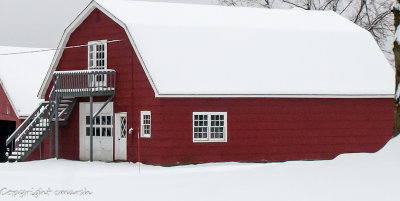 CLM_6851.jpg - Red Barn In Winter II