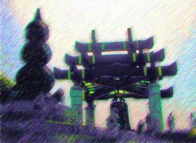 76-Surreal shapesolored pencil.jpg