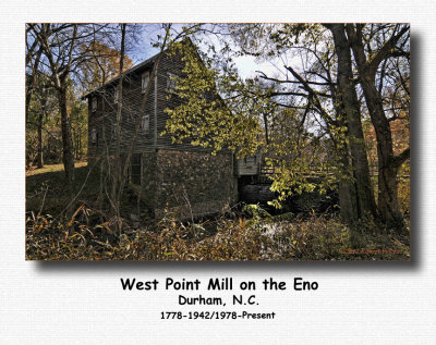West Point Mill on the Eno 