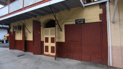 Garage in Use, Roseau, Dominica