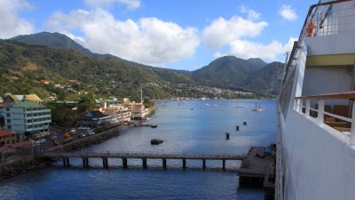 Dockside at Roseau, Dominica